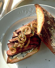 Today's Special: Peppered Steak Sandwiches