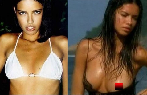 Adriana Lima... Got some "enhancements"