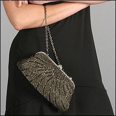 Oscars: Inge Christopher Classic Fully Beaded Clutch (Bronze) - Zappos.com