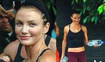 Cameron Diaz Hearts ilm Head Gear