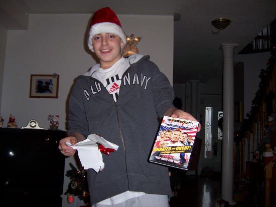 My Baby - Michael Christmas 2006 - 6' tall and only 14 - will be joining Cdn. Military in 2011!