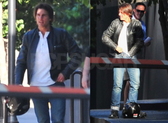 Pictures of Tom Cruise Riding His Motorcycle Around LA | POPSUGAR Celebrity