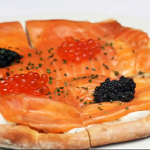 Wolfgang Puck’s Smoked Salmon Pizza | POPSUGAR Food