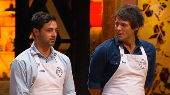 MasterChef 2012 Bromance Over as Ben Milbourne Eliminated and Andy ...