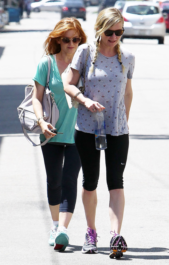 Isla Fisher and Kirsten Dunst Together in West Hollywood | POPSUGAR ...