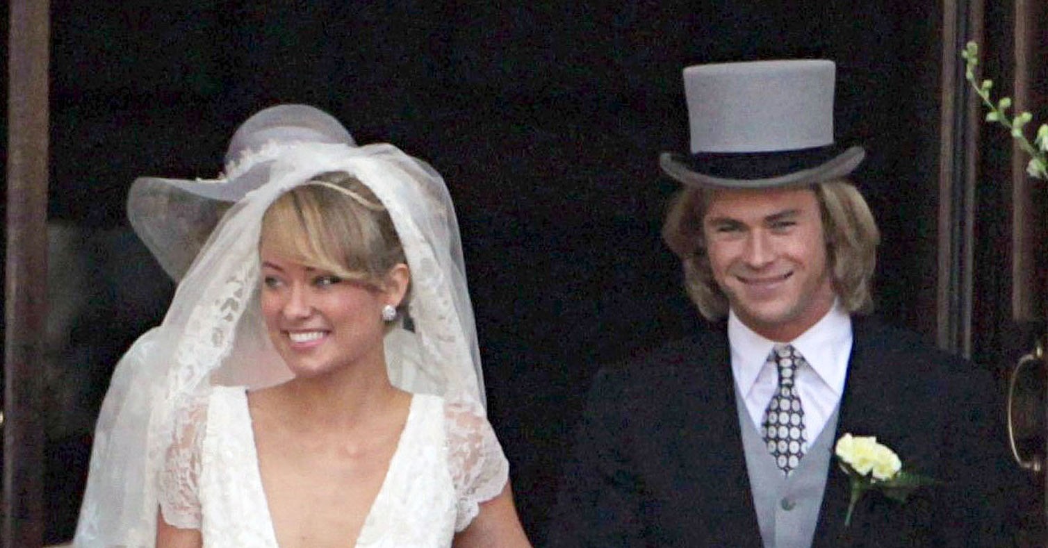 Chris Hemsworth Olivia Wilde Wedding Rush Pictures | POPSUGAR Celebrity