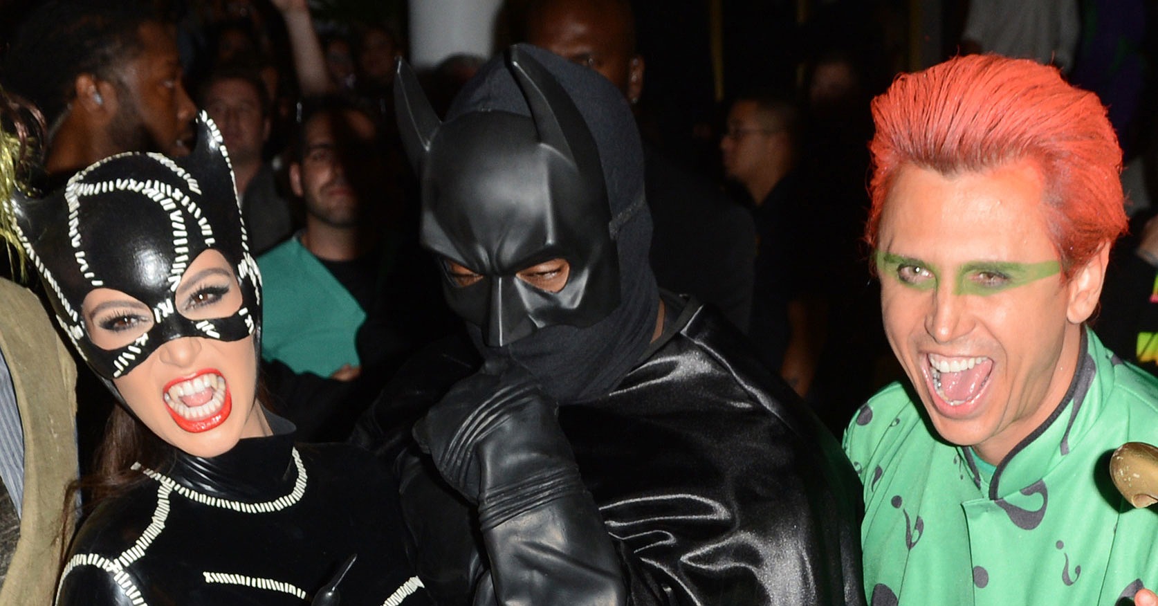 Kim Kardashian & Kanye West Batman And Catwoman Halloween | POPSUGAR ...