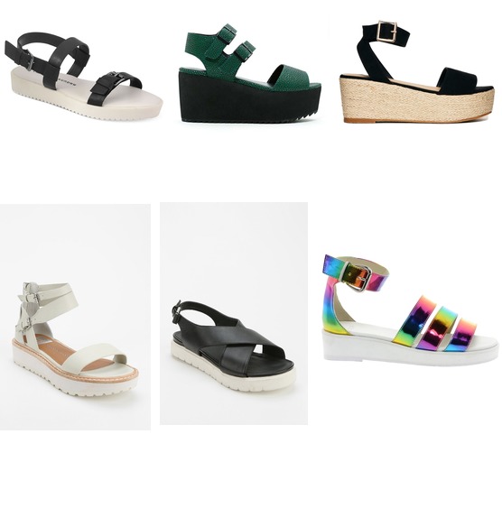 Flatforms - Spring 2014 Sandals & Shoe Trend