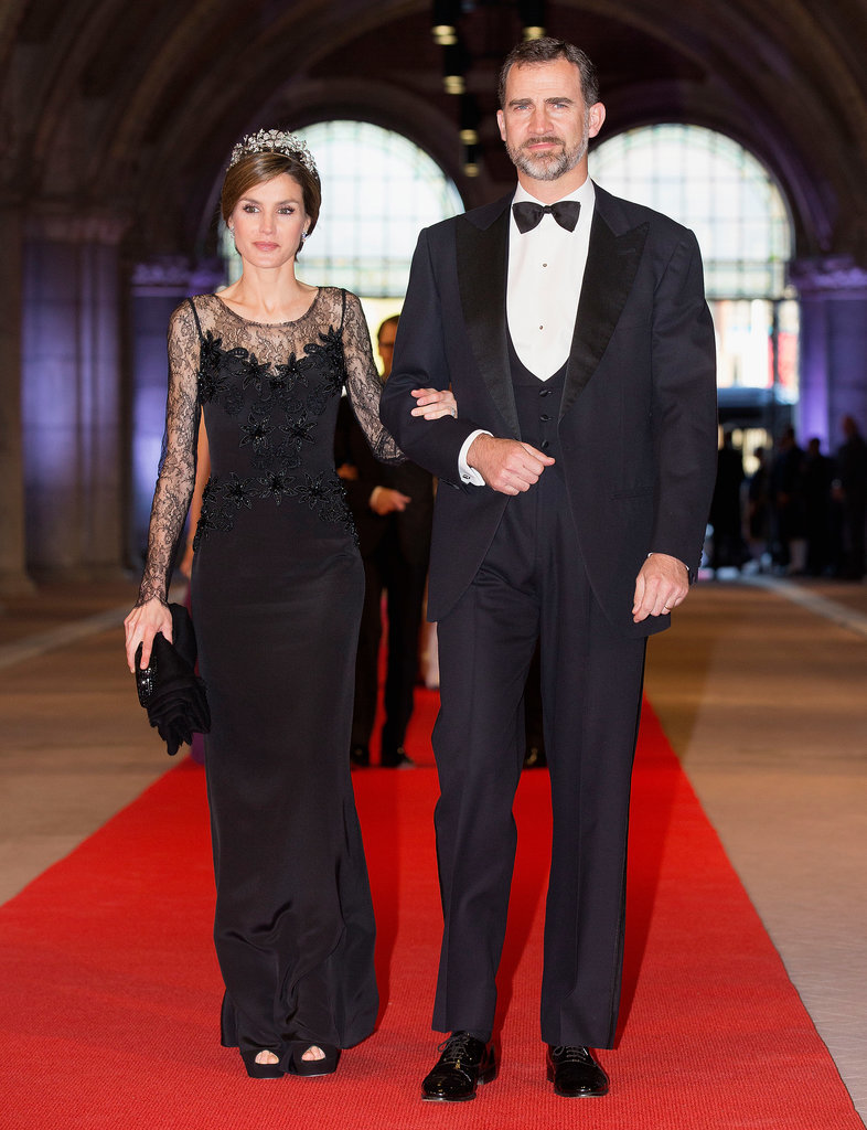 The royal couple was dressed to the nines at a special dinner for the ...