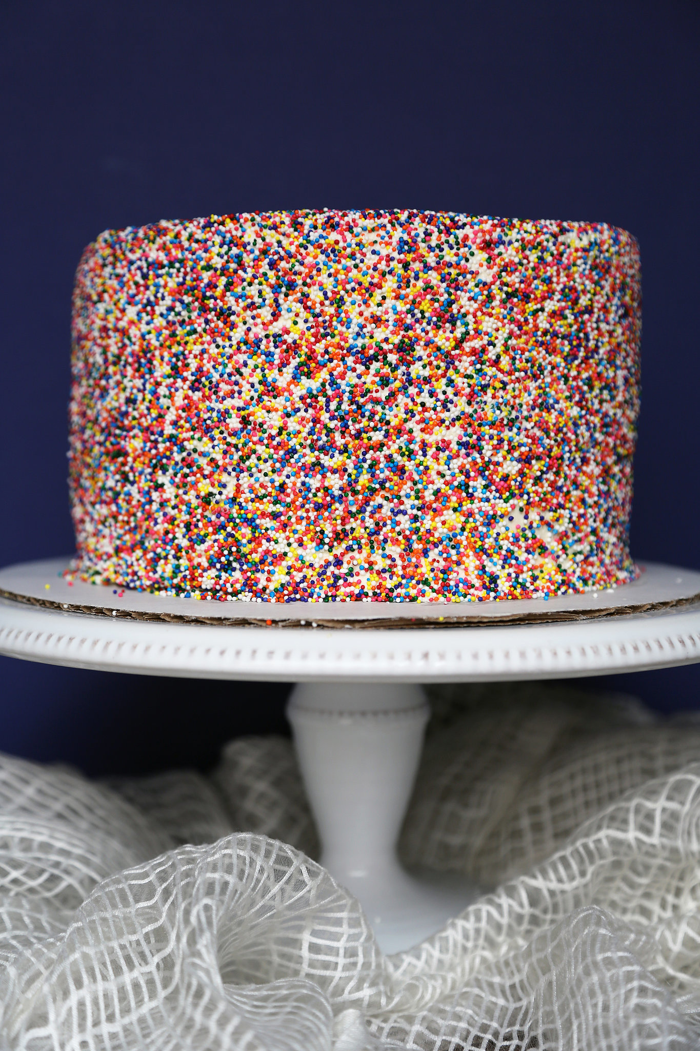 How To Make An Exploding Sprinkle Cake {Video} - Erin Brighton